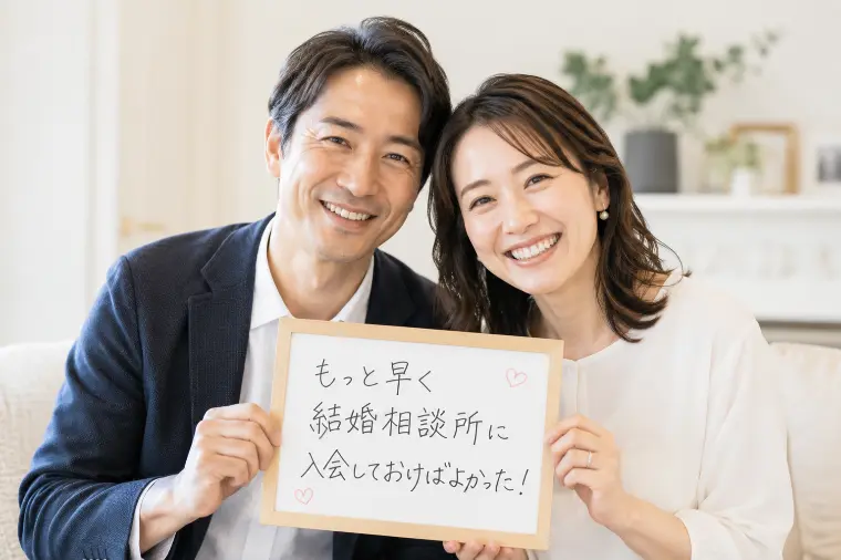 もっと早く入会すれば良かったと成婚者が口を揃えて言う理由