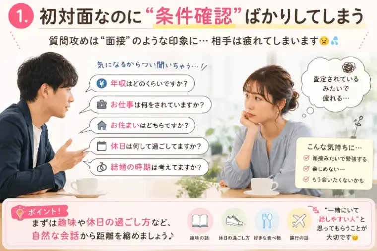 人生を変える結婚相談所 つむぐ「【危険】婚活が長引く人ほど無意識にやっている“会話のクセ」- 2