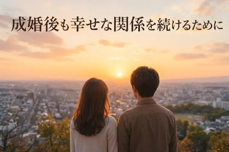 成婚後も幸せな関係を続けるために