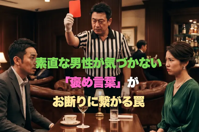 素直な男性が気づかない「褒め言葉」がお断りに繋がる罠