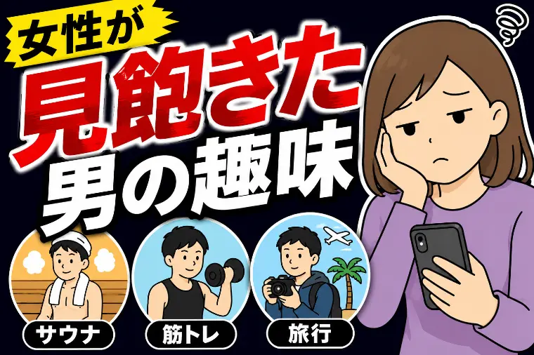 マチアプでサウナ筋トレ旅行と書く男がモテない理由
