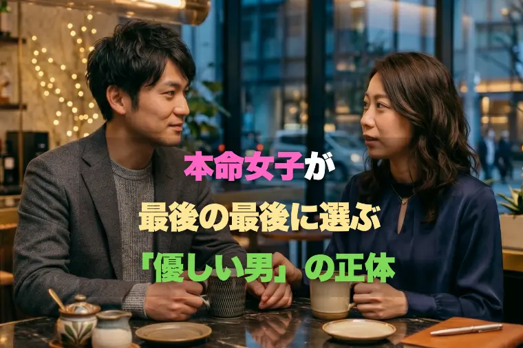 本命女子が最後の最後に選ぶ「本当の優しい男」の正体