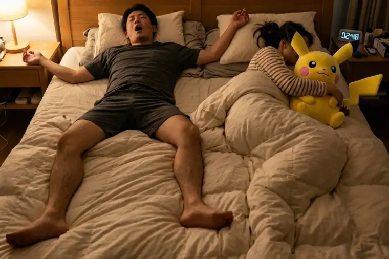 【おなら注意！】彼氏が私の部屋に泊まりに来た💦