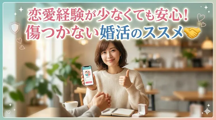 恋愛経験が少なくても安心！傷つかない婚活のススメ🤝