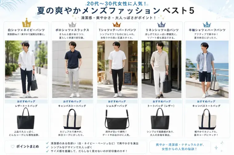 TO-ONE 結婚相談所「２０代～４０代女性から好感を持たれる男性の服装とカバン✨」- 2