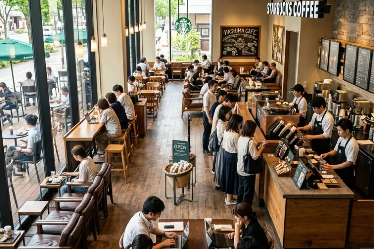 みんな大好きスタバ☕　選ぶ席で性格がわかる!?
