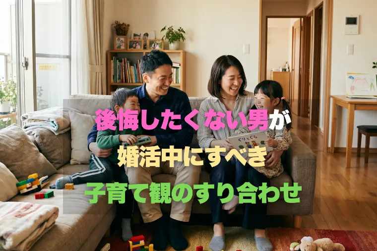 後悔したくない男が婚活中にすべき子育て観のすり合わせ