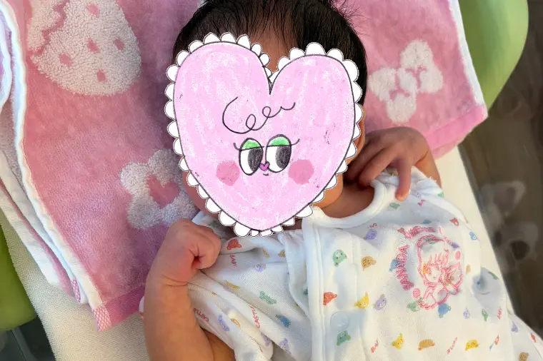 嬉しいご報告♡卒業生ご夫婦に可愛い女の子が誕生しました。