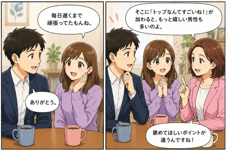 Kotopuro（寿プロデュース）「【男女の違い】💛褒めるポイントが違うを理解しよう」- 3