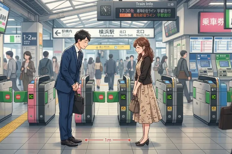 お見合い後、駅まで一緒に帰るケースは交際に進展しやすい？