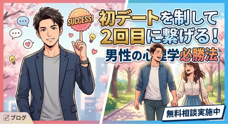 初デートを制して２回目に繋げる！男性の心理学必勝法