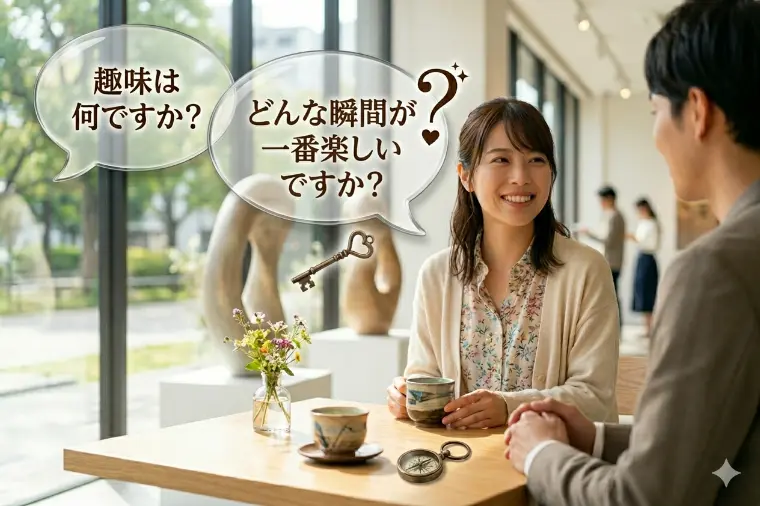 お見合いで一歩深めるための「もう一つの質問」