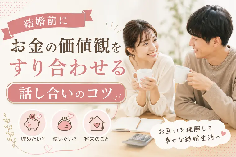 結婚前にお金の価値観を擦り合わせる『話し合いのコツ』