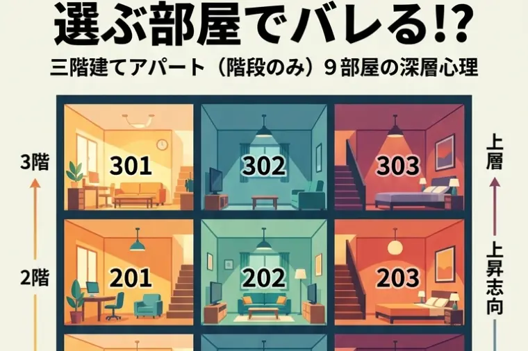 部屋を決めるとき、何を重視する？