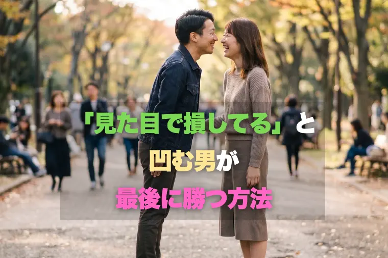 「見た目で損してる」と凹む男が最後に勝つ方法
