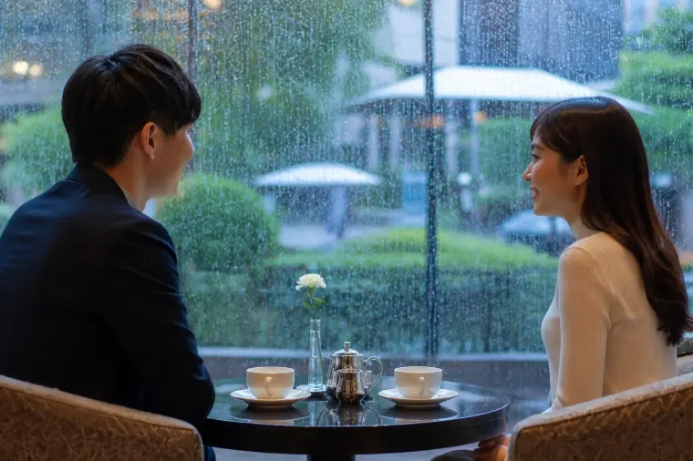 梅雨時☂️雨の日のお見合いは実はチャンスなんです❣️