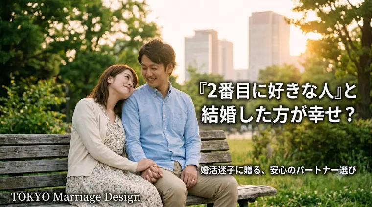 「2番目に好きな人」との結婚が幸せな理由