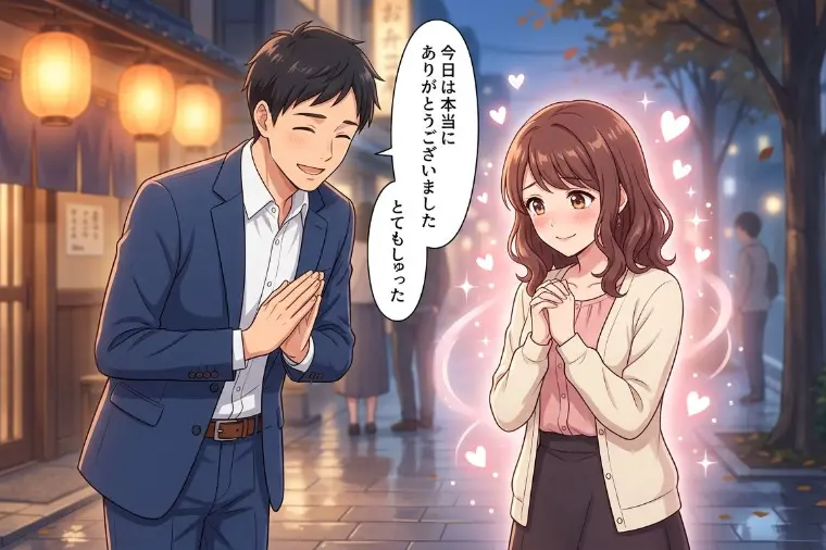 婚活デートで女性が『また会いたい』と思いやすい締めの言葉