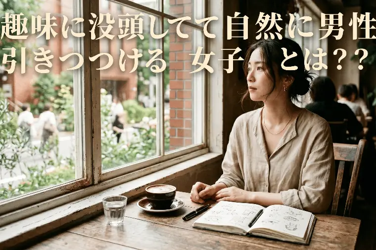 趣味に没頭してて自然に男性を引きつける女子とは？？