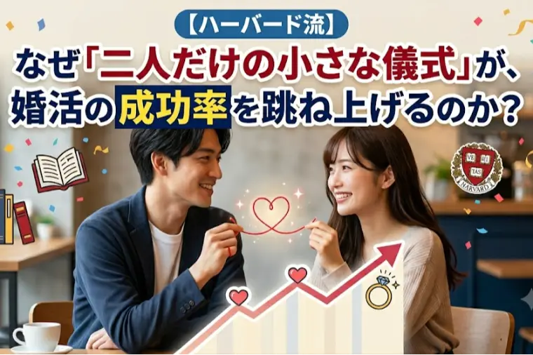 なぜ二人だけの小さな儀式が婚活の成功率を跳ね上げるのか？