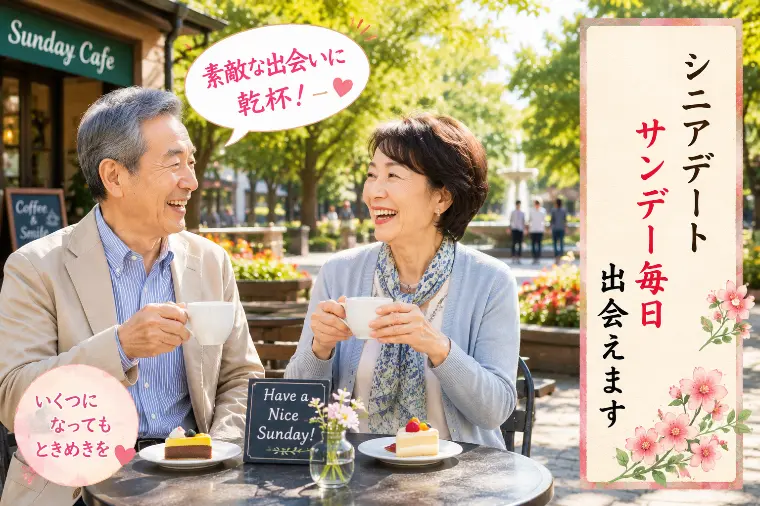 婚活川柳 第122回 シニアデートサンデー毎日出会えます