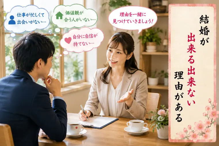 婚活川柳 第123回 結婚が 出来る出来ない 理由がある