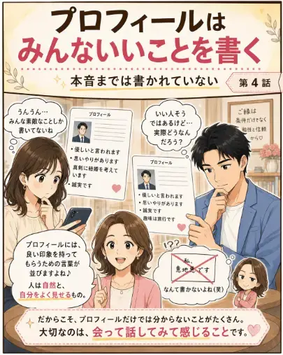 エージェントライフ福岡 サテライト大分店「条件で選ぶ婚活、うまくいく？結婚相手選びの本質は・・・」- 4