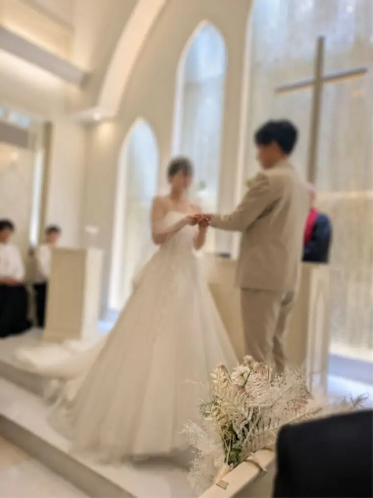 結婚式に参列させていただきました