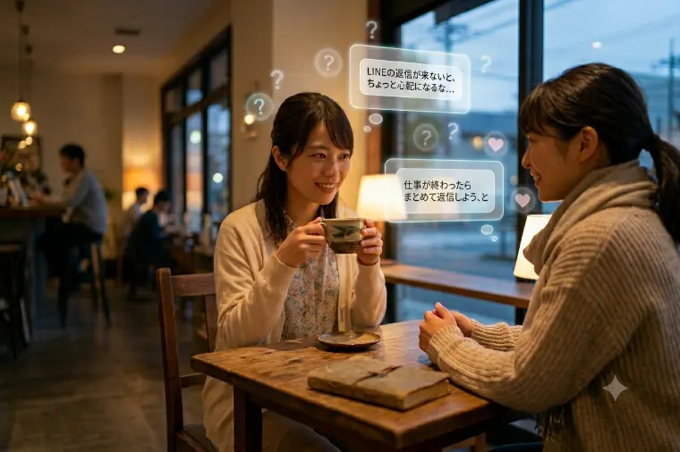 LINEの頻度が合わないお相手とのコミュニケーション