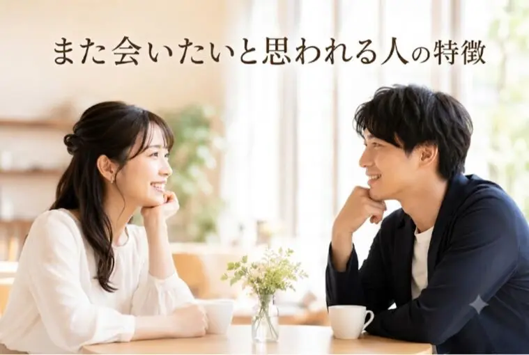 また会いたいと思われる人の特徴