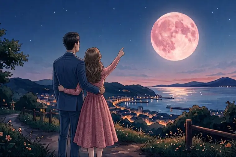 今夜の『ストロベリームーン』を婚活の追い風にする方法！