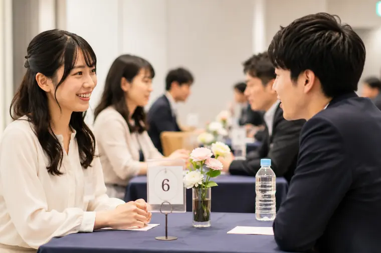 お見合いパーティで「短時間で印象に残る人」の共通点