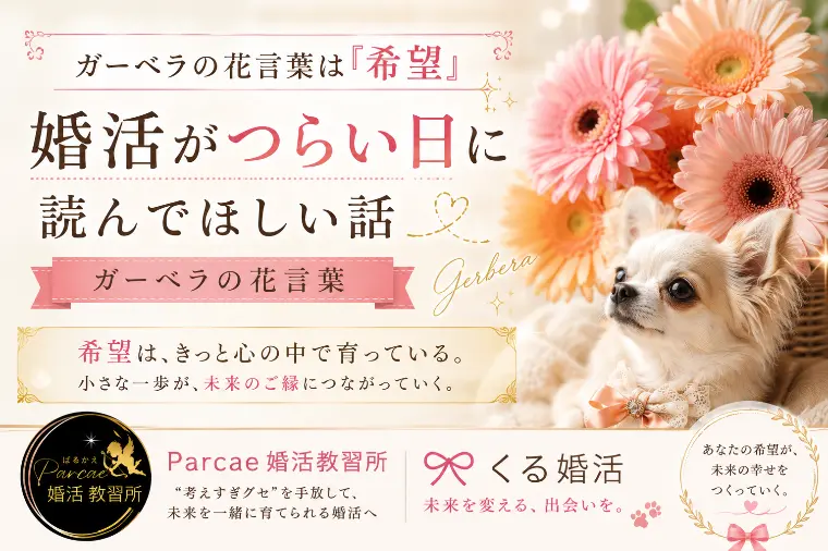 ガーベラの花言葉は『希望』