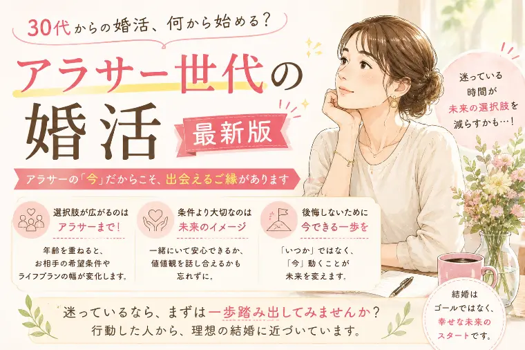 アラサーからの婚活