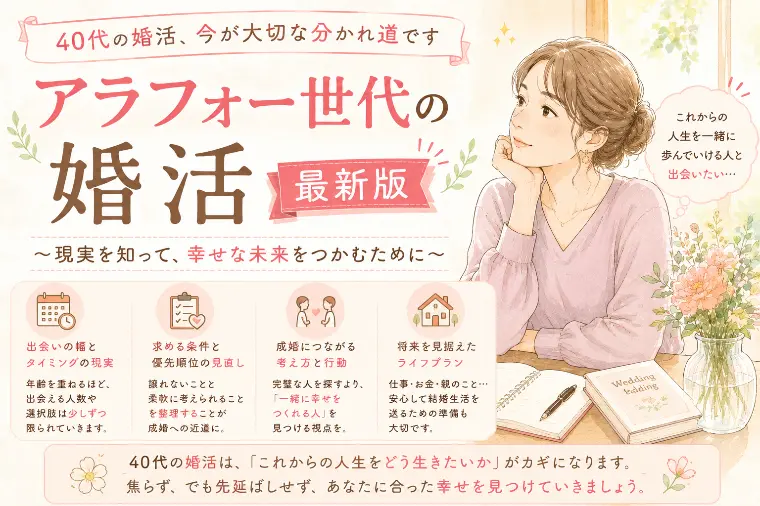 アラフォーからの婚活