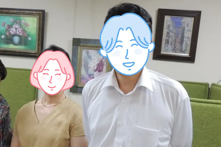 ご成婚報告にお二人でご来店！