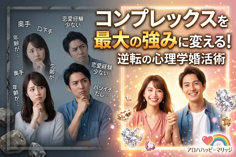 コンプレックスを最大の強みに変える！逆転の心理学婚活術