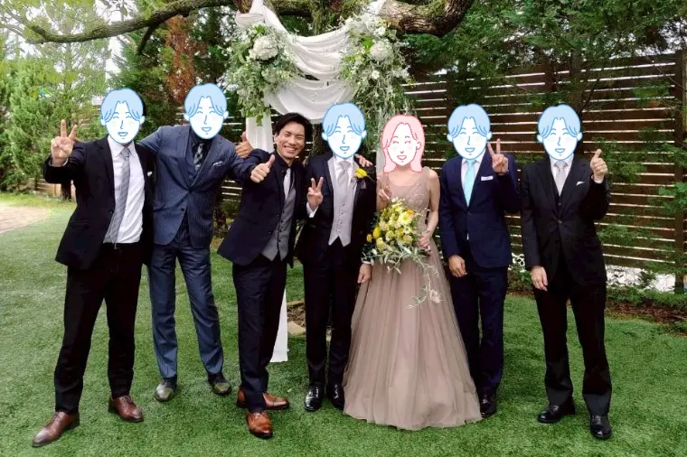 30年来の親友の結婚式で乾杯の挨拶！人生最良の1日☆彡
