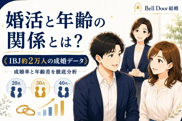 婚活と年齢の関係とは？最新データ検証！