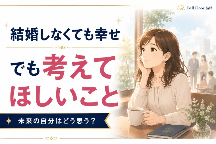 結婚しなくても幸せ♡でも考えてほしいこと