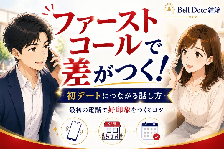 ファーストコールで差がつく！仮交際が続く人の共通点