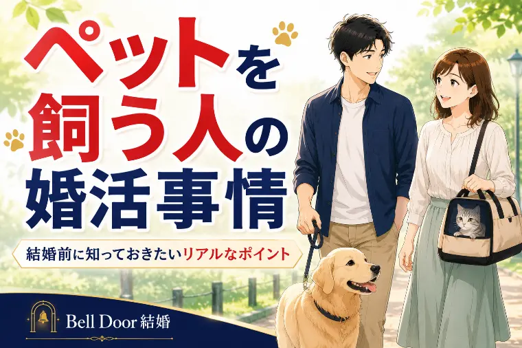 ペットを飼う人の婚活事情