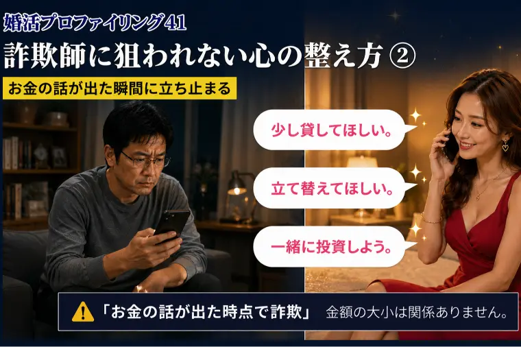 詐欺師に狙われない心の整え方②【保存版】