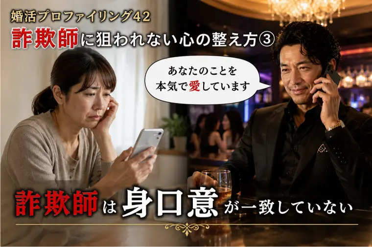 詐欺師に狙われない心の整え方③