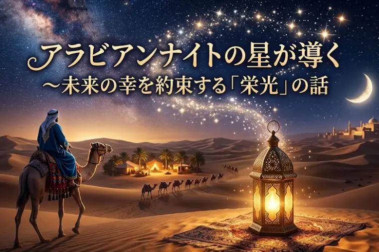 アラビアンナイトの星が導く未来の幸を約束する「栄光」の話