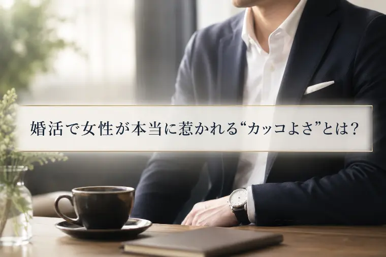 婚活で女性は惹かれるカッコよさとは？