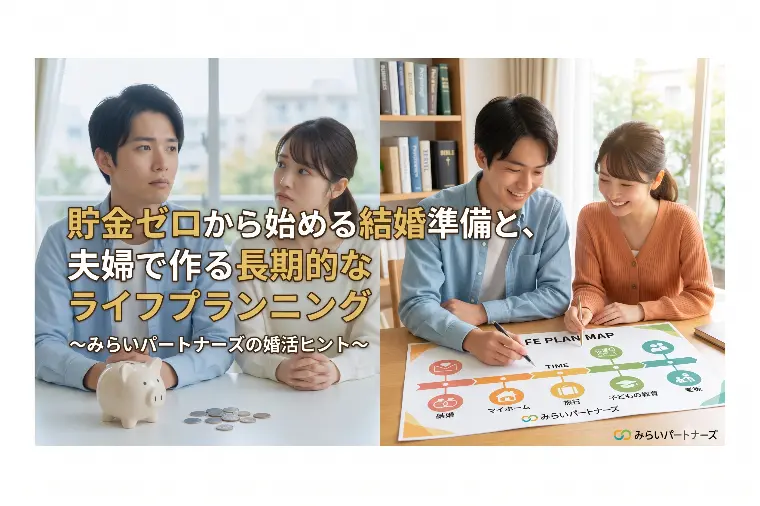 貯金ゼロから始める結婚準備