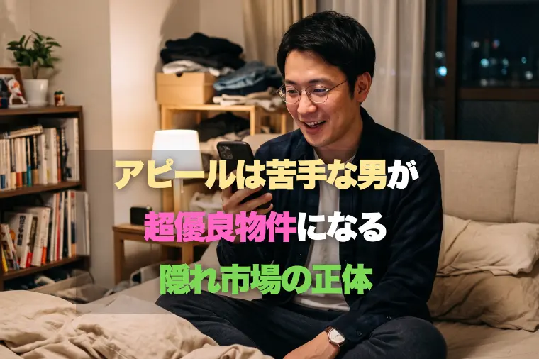 アピールは苦手な男が【超優良物件】になる 隠れ市場の正体