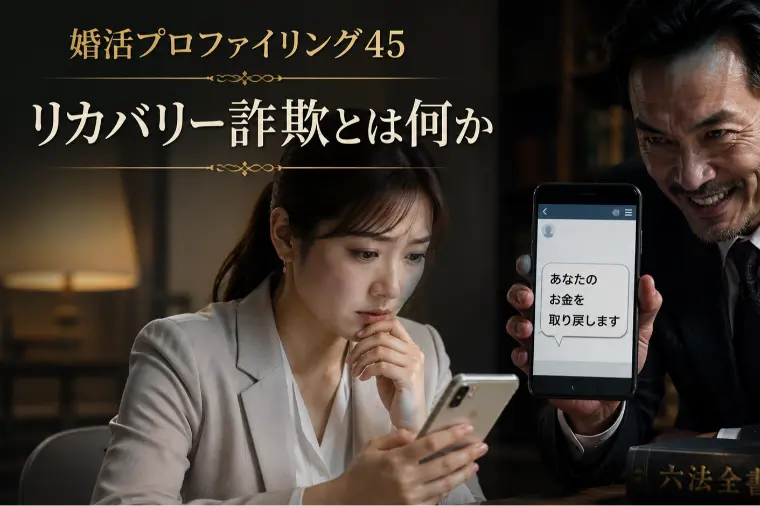リカバリー詐欺とは何か【婚プロ45】