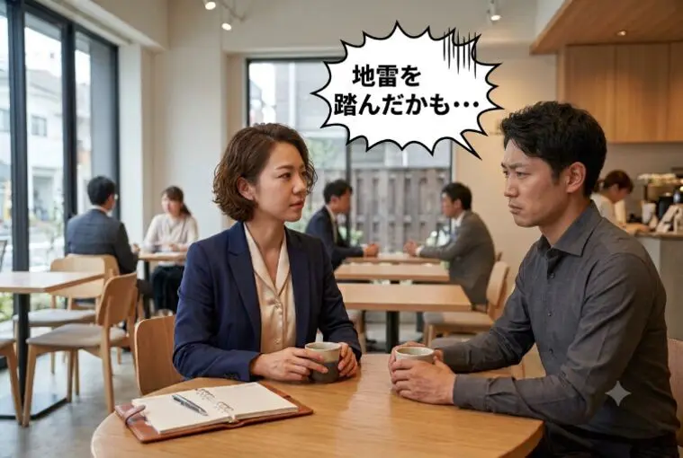お相手の「地雷」に触れてしまったとき
